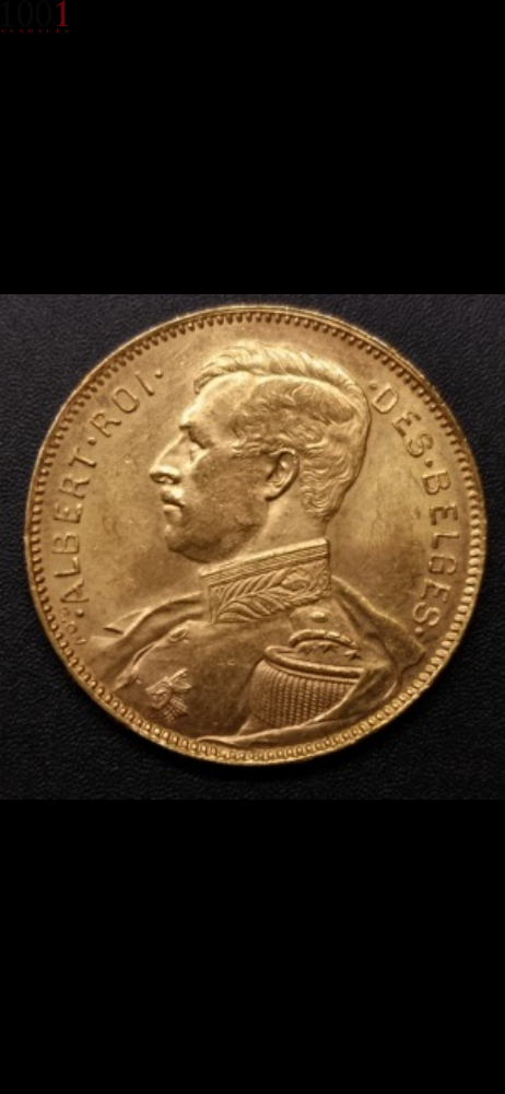 20 franc Albertroi 1914