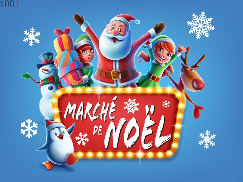 Recherche poste de vendeur sur marché de Noël