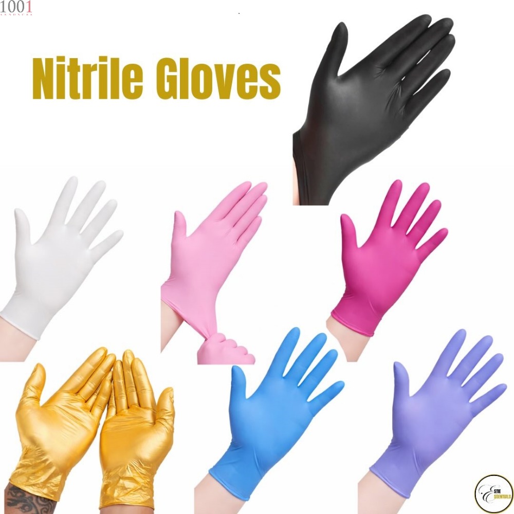 Gants en nitrile, gants en vinyle, gants en latex, champs opératoires,