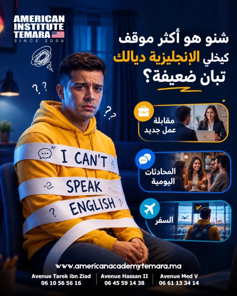 Formation en anglais- avec Institut American Témara - Cours et formation - Rabat-Salé-Kénitra - photo 2