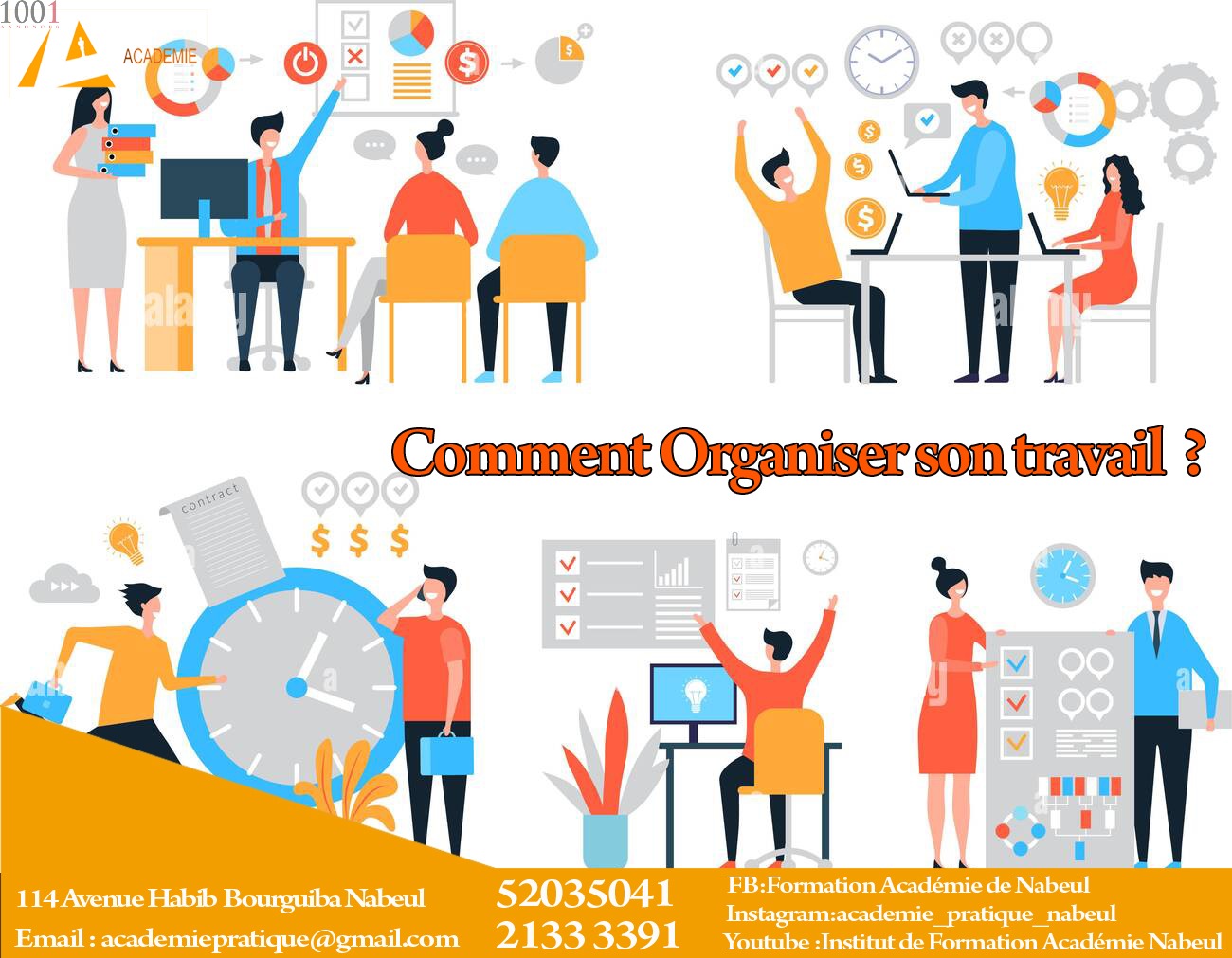 Comment Organiser Son Travail Services Nabeul 1001annonces Comment Organiser Son Travail Services Nabeul 1001annonces